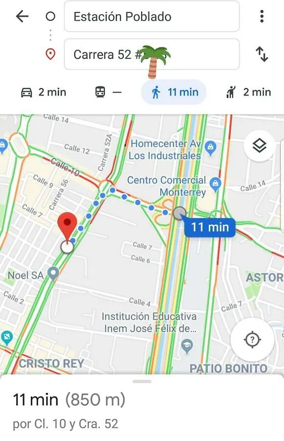 아파트 Studio Cerca A Estacion Metro Poblado 메딜린